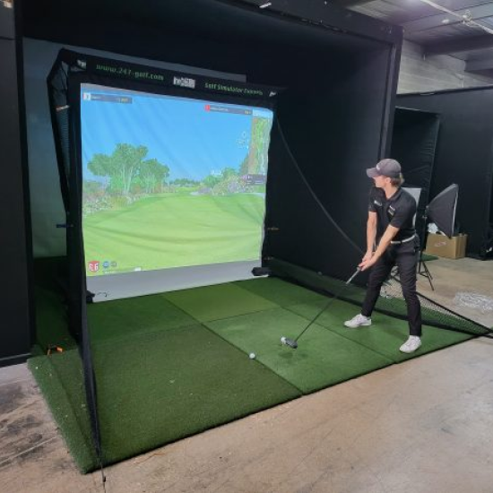 MLM2PRO + GOLF RETURN NET SIMULATOR BUNDLE